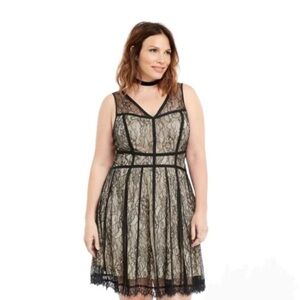 Torrid Black Lace Dress